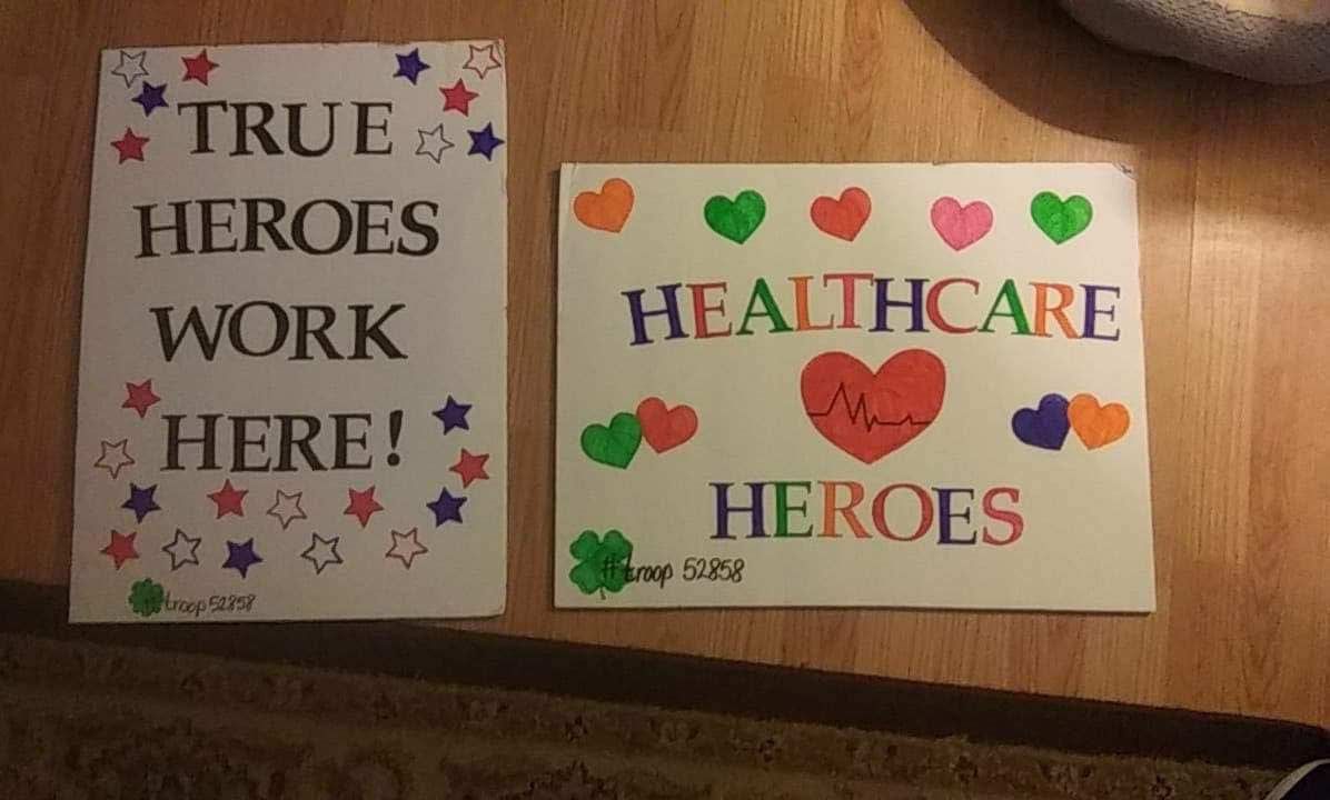 Finished signs